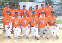 Integrantes de la selección de la Liga Paulino que jugará las eliminatorias de la región Mid-Atlántica, en busca del boleto que los conduzca al Mundial de la Cal Ripken