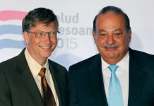 Los magnates Bill Gates y Carlos Slim inauguran centro de biociencias en México