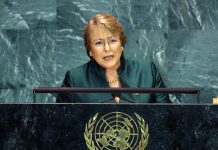Michelle Bachelet busca la presidencia de Chile de nuevo La expresidenta de Chile Michelle Bachelet anunció hoy su candidatura a las elecciones presidenciales que tendrán lugar el 17 de noviembre, tras casi tres años como directora ejecutiva de ONU Mujeres.