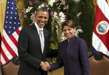 Obama llega a Costa Rica para visita oficial y reunión de SICA