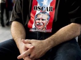 El independentista puertorriqueño Oscar López Rivera.