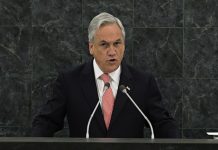 Piñera defiende ante la Asamblea candidatura de Chile al Consejo de Seguridad