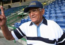 El exjugador de las Grandes Ligas Pompeyo Davalillo, el cuarto venezolano que llegó a jugar al béisbol estadounidense, falleció hoy a la edad de 84 años en Ocumare del Tuy, al sur de Caracas, informaron medios locales.