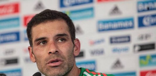 El futbolista mexicano Rafael Márquez.