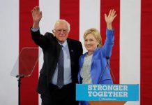 BERNIE SANDERS CON HILLARY: demócratas abrazarán la propuesta del senador de Vermont de Cuidado de la Salud Universal, en un giro a la izquierda.