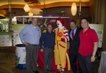 Dueños de franquicias de McDonald’s hablan sobre comer balanceado con vecinos de Staten Island Los dueños/operadores de McDonald’s Staten Island y Ronald McDonald entablaron una conversación con los asistentes a la Staten Island Health & Wellness Expo en el hotel Hilton Garden Inn para alertar al público sobre la calidad de la comida de McDonald’s y sobre su compromiso para proporcionarle a sus clientes la información que necesitan para hacer elecciones de comida balanceadas.