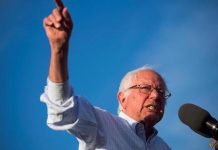 El senador estadounidense y precandidato presidencial demócrata Bernie Sanders