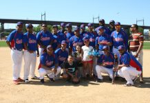 Con la participación de cuatro equipos, fue inaugurado el 18.º Torneo de Sóftbol de la Liga del Deportivo Regional Santiago y una dedicatoria especial al deportista Robert Taveras, en el diamante 22 del complejo Deportivo de Randall Island.