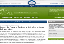 Estados Unidos considera que "estatus" de Cataluña es "tema interno" de España