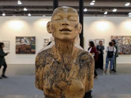 Inauguración de la XIV feria mexicana de arte Zona Maco