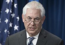 El secretario de Estado de EE.UU, Rex Tillerson,