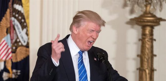 El presidente de los Estados Unidos, Donald J. Trump