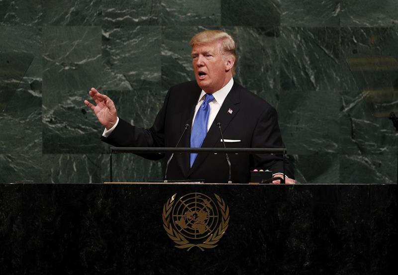 El presidente de Estados Unidos, Donald Trump