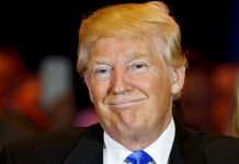 Fotografía de archivo fechada el 3 de mayo de 2016 que muestra al aspirante a la candidatura presidencial republicana, el magnate neoyorquino Donald Trump, durante un acto de campaña en la Trump Tower de Nueva York, Estados Unidos. Trump superó finalmente la cifra de los 1.237 delegados necesarios para asegurarse la candidatura republicana a la Casa Blanca en las elecciones de noviembre, informó hoy el portal de información política Real Clear Politics.