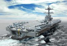 El portaaviones USS Gerald R. Ford