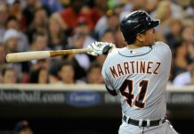 Uno de los que está encendido en la pretemporada es el toletero venezolano Víctor Martínez que en la pasada jornada se fue de 2-2 con un doblete que le permitió llegar a .412 de promedio de bateo y ayudó a los Tigres de Detroit a ganar 6-5 a los Rays de Tampa Bay.