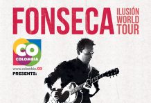 El cantautor Fonseca iniciará el próximo 11 de abril una gira con la que visitará Estados Unidos y Canadá y en la que ejercerá también embajador de la marca Colombia para dar a conocer por el mundo las bondades de su país.