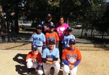 Los jugadores Adrián García, Raúl Hiciano, Cristian Calderón, Jariel Meregildo, Jery Sánchez y Anthony Romero se destacan en la edad de 9-10 años con los equipos Union y Yankees.