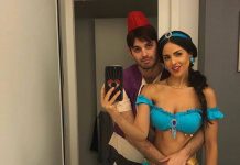 Famosos celebran Halloween sin perder el "glamour" La actriz Eiza González acudió el pasado viernes a la fiesta anual de Halloween de la firma de tequila Casamigos, fundada por el actor estadounidense George Clooney, disfrazada de la princesa de Jasmine, personaje de Disney de la película "Aladdin".
