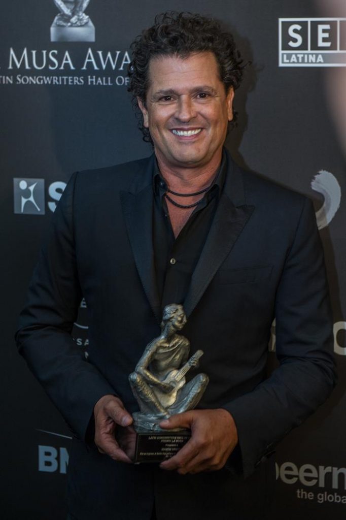 El cantante colombiano Carlos Vives
