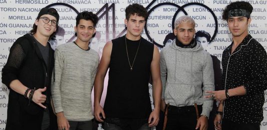 La banda juvenil latina CNCO