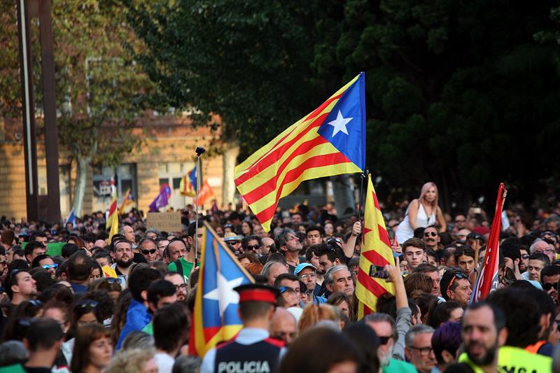 Un momento de la manifestaci&oacute;n llevada a cabo en Tarragona.