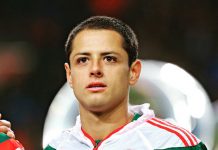 Javier 'Chicharito' Hernández es candidato al Premio Nacional de Deportes 2017 Javier 'Chicharito' Hernández, jugador del inglés West Ham United. (foto twitter @CH14_)