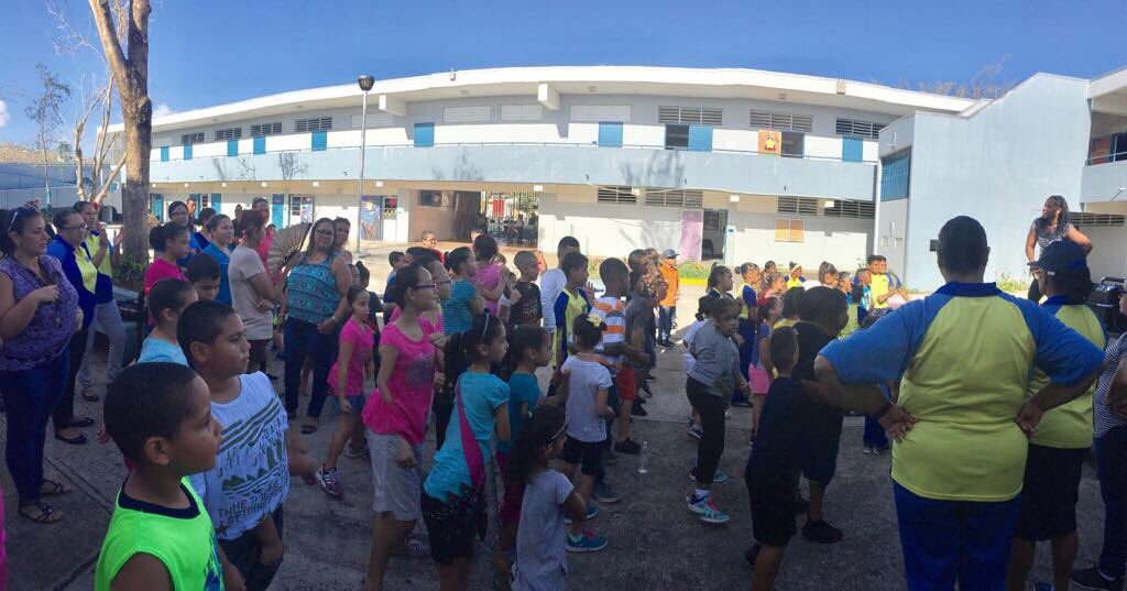 El nuevo curso en la enseñanza pública de Puerto Rico comenzará el próximo día 23, una vuelta a las clases marcada por el huracán María. (foto twitter @SecEducacionPR)