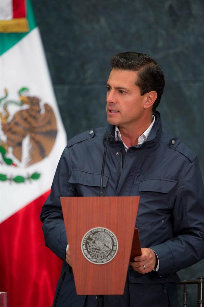 Enrique Pe&ntilde;a Nieto, conden&oacute; hoy el tiroteo ocurrido en Las Vegas.