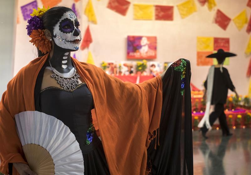 Fiesta de Muertos mexicana, declarada Patrimonio Cultural Inmaterial de la Humanidad por la UNESCO.