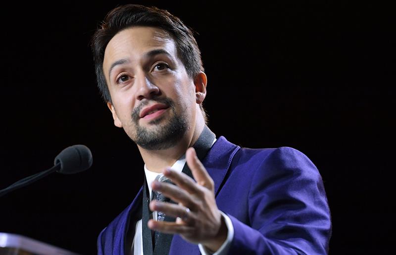 El actor y compositor estadounidense Lin-Manuel Miranda.