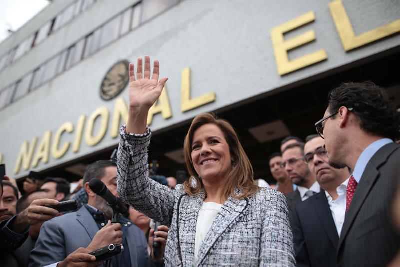 La ex primera dama mexicana Margarita Zavala