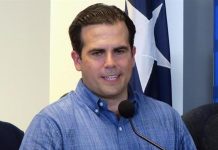El gobernador de Puerto Rico, Ricardo Rosselló