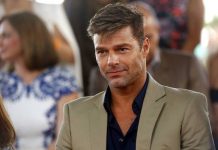 El cantante puertorriqueño Ricky Martin.
