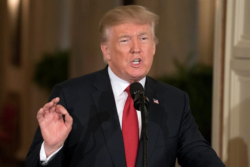 El presidente de los Estados Unidos, Donald J. Trump