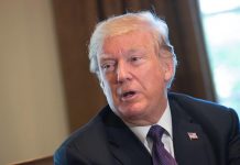 Veto migratorio de Trump para Venezuela y Corea del Norte entra en vigor El presidente de los Estados Unidos, Donald Trump,