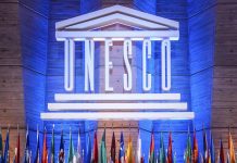 Estados Unidos se retira de la Unesco Sala principal de conferencias de la Organización de Naciones Unidas para la Educación, la Ciencia y la Cultura (UNESCO).