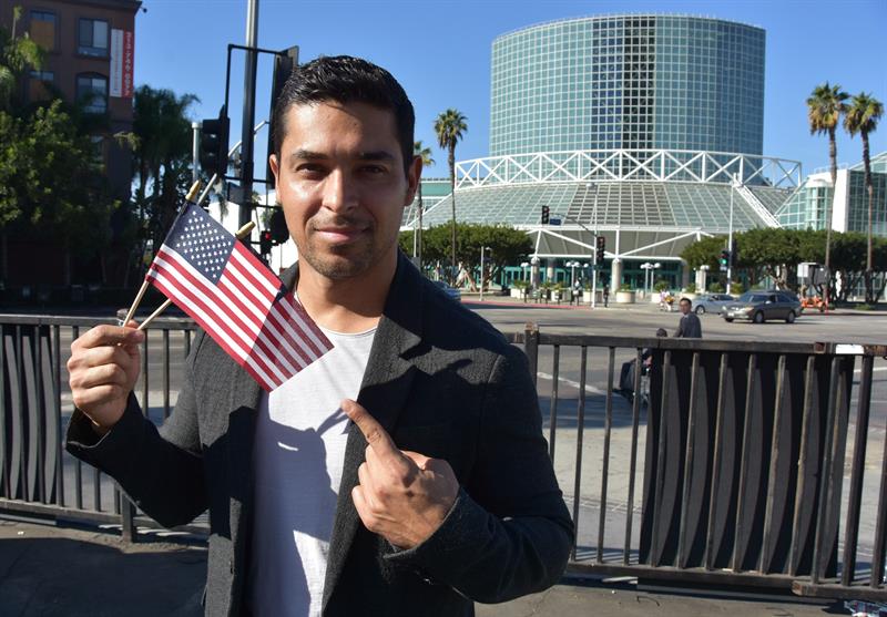 Fotografía que muestra al actor de origen colombiano y venezolano Wilmer Valderrama