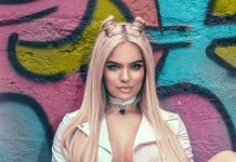 la cantante colombiana de música urbana Karol G durante una sesión fotográfica