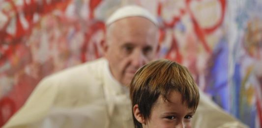 El papa Francisco tuvo palabras de aliento para los niños mexicanos del municipio de Jojutla que fueron afectados por los sismos de septiembre.