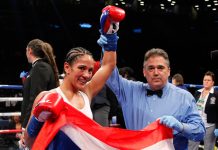 Sólido triunfo de Amanda Serrano en Nueva York Amanda Serrano. fotos por Ed Diller / DiBella Entertainment.