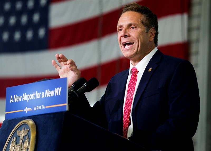 El gobernador de Nueva York, Andrew Cuomo anunci&oacute; hoy nuevas medidas para apoyar a los inmigrantes salvadore&ntilde;os afectados por la decisi&oacute;n del Gobierno federal de poner fin a su Estatus de Protecci&oacute;n Temporal. (foto archivo)