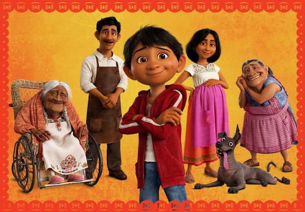 "Coco", presenta una esperanzadora imagen de México ante la situación de violencia en el país. (foto archivo)