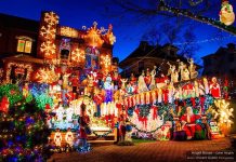 Un espectáculo de luces navideñas en Dyker Heights, Brooklyn, Nueva York Dyker Heights Brooklyn