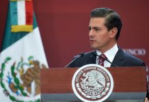 Presidente de México, Enrique Peña Nieto.