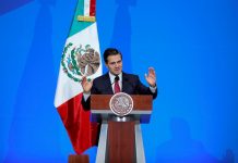 El presidente de México, Enrique Peña Nieto