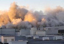 El estadio Georgia Dome fue demolido DEMOLICIÓN DEL GEORGIA DOME EN ATLANTA