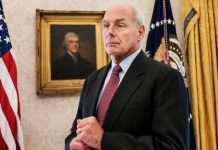 exgeneral John Kelly, jefe de gabinete de la Casa Blanca y antiguo secretario de Seguridad Nacional