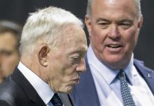 Jerry Jones, dueño de los Cowboys de Dallas.