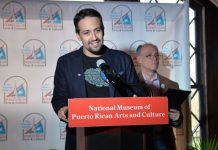 El actor y compositor puertoriqueño Lin-Manuel Miranda